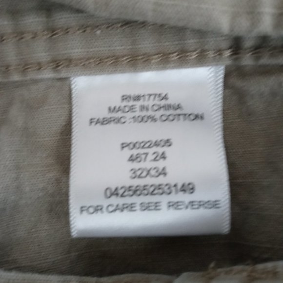 Key Apparel Mens Khaki Pants Size 32/34 - Picture 11 of 11